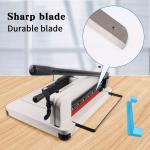 ZEQUAN 858 Manual Desktop Heavy Duty Paper Cutter for Thick Layer A4 Paper