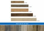 Commercial Rigid Core Spc Flooring 100% Waterproof Wood Grain E1 rank
