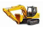 Hydraulic Heavy Equipment Excavator SC130.8 With Closed Cab 82KW Cummins Diesel