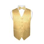 Mens quality paisley vest