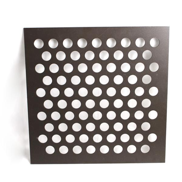 Buy cheap Painting Metal Sheet With Holes Customized Decorate Perforated Steel Plate from wholesalers