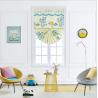 Buy cheap Cartoon fan shape blue pink Roman blinds track modern simple Customized for girls boys from wholesalers