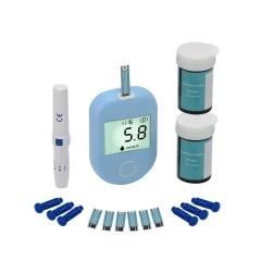 Buy cheap Handheld Medical Device Consumables Blood Glucose Meter With Strips from wholesalers