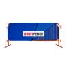 Buy cheap PVC Coated Galvanized Construction Barrier , Stainless Steel Crowd Control Barriers from wholesalers