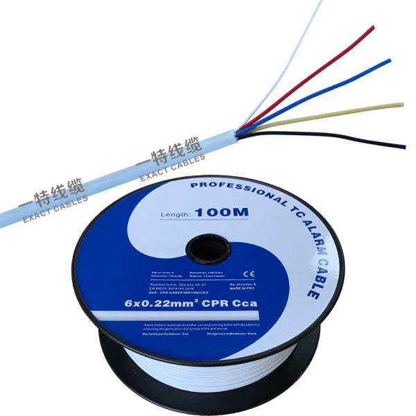 Buy cheap PVC Insulation Material 2X0.50 4X0.22 Composite CPR Security Cable for Communication from wholesalers