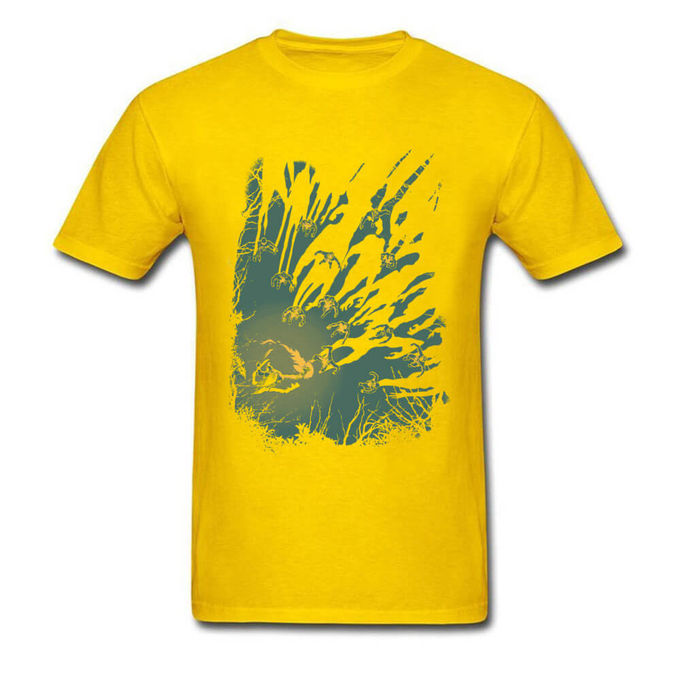 Colorful Custom Anime T Shirts Zombie Shadows 3XL Short Sleeve Cooling