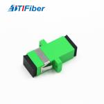SC APC Fiber Optic adapter With Metal Plastic Housing and return loss low ,