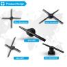 Buy cheap Lightweight 3d Hologram Fan Led Hologram Projector For Advertising SD Card from wholesalers