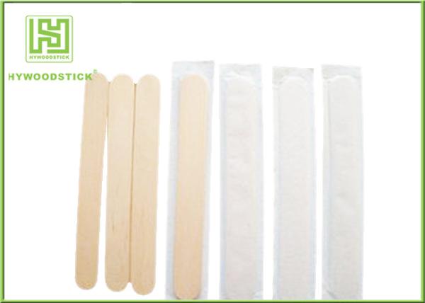 Buy cheap Customized Size Wooden Tongue Depressor Oral Check Flat Wooden Sticks from wholesalers