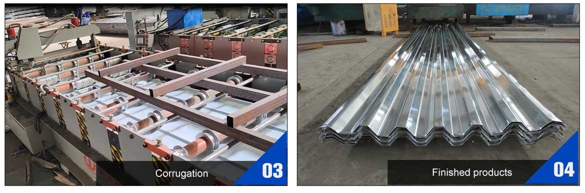 Trapezoidal Stainless Steel Corrugated Sheet T Shaped roofing sheet large stock manufacturer supplier
