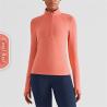 Buy cheap Womens Horse Riding Tops Base Layer Half Zipper Flexible Long Sleeve from wholesalers