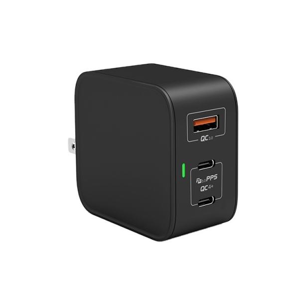 Buy cheap Foldable UK EU Plug Mini Mobile Phone PD QC3.0 QC4.0 3 Ports USB GAN Charger from wholesalers