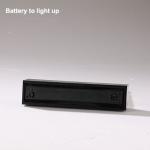 Brand Advertising Baterry Supply Light Up Printed Electronic Menu Stand Acrylic