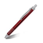 Professional Aluminum Ball Pen School Stationary 1.0mm Retractable Ballpoint Pen