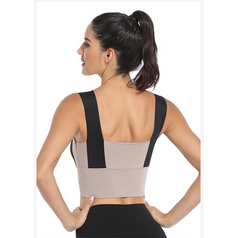Mesh Breathable Push Up Plus Size Sports Bra High Elastic Removable Padded