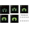 Buy cheap Muise Control Flashing Led Gas Mask Music LED Party Mask Luminous Light For Men And Woman Resident Evil Mask Wholesalew from wholesalers