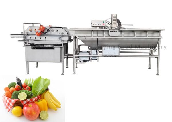 Buy cheap 4.8KW Vegetable and Fruit Washing Machine with 1000KG/H Capacity from wholesalers