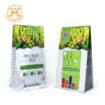 20kg Pesticide Aluminum Foil Stand Up Pouch Flat Bottom Organic Fertilizer