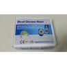 Buy cheap Color Box Package Blood Diabetes Glucose Meter with 25pcs Test Strip from wholesalers