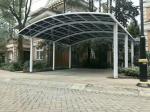 6061 Large Aluminum Profiles Anodized PVDF Coating Sun Camp Awnings