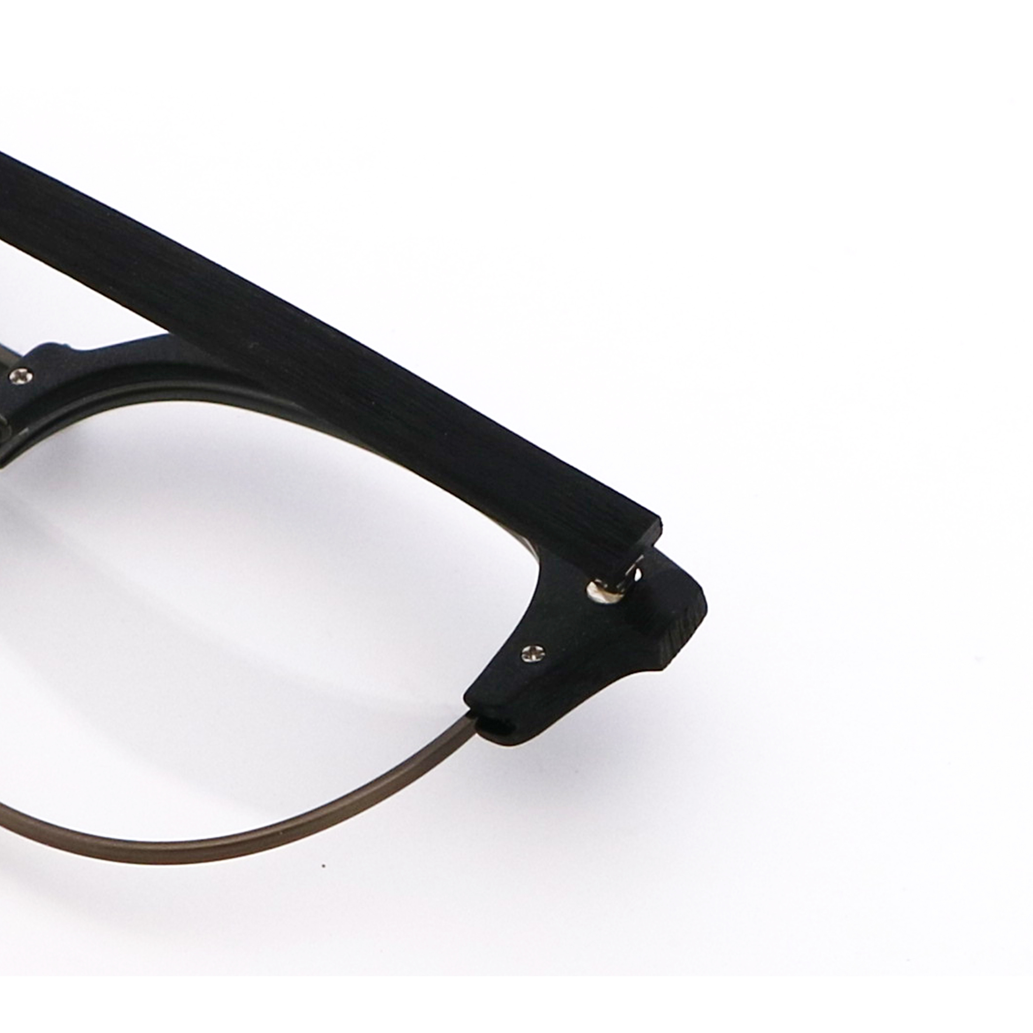 Factory Manual Vintage Wood Grain Acetate Glasses Frame MR 096