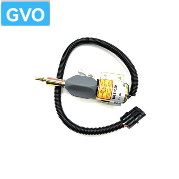 Buy cheap 3935430 Excavator parts Cummins engine 6BT oil cut-off solenoid valve flameout switch flameout device 3935432 SA-4755-24 from wholesalers
