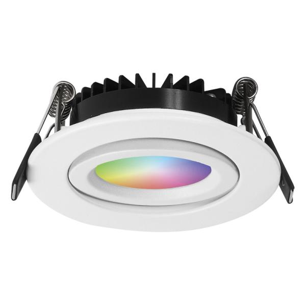 Buy cheap Colour Changing RGBCW Smart LED Downlight Cool White 5000K from wholesalers