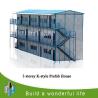 Buy cheap hot sale eps rockwool glasswool sandwich panel multi-storey prefab house from wholesalers