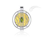 Buy cheap Flowing Lines Exclusive Meteorite 925 Sterling Silver Pendant Handcrafted from wholesalers