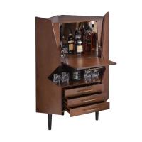 Buy cheap Commercial Wooden Corner Liquor Cabinet Counter For Alcohol Wine Display product