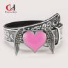 Buy cheap Fashion Pink Love Ladies Leather Belt For Engraved Pattern from wholesalers