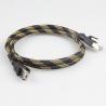 Buy cheap SFTP RJ45 Cat 8 Outdoor Ethernet Cable Nylon Braided Black Yellow from wholesalers