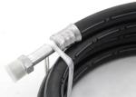 EPDM Inner And Cover , PET Braided Automotive Air Conditioning Hoses With Five