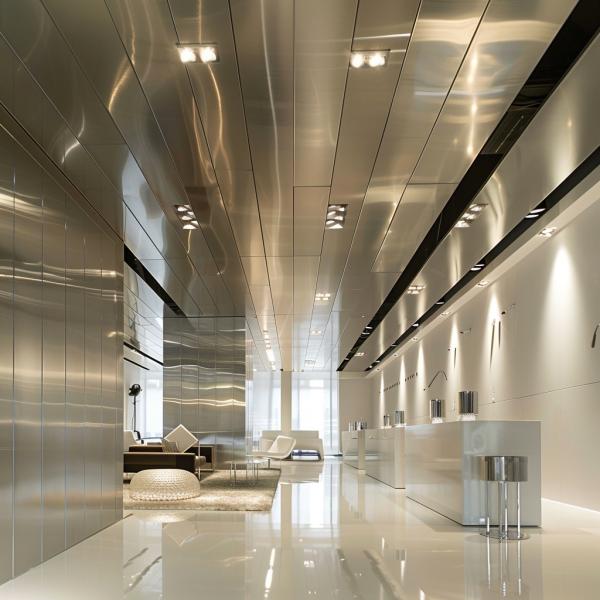 Buy cheap Corrosion - Resistant Stainless Steel Ceiling Systems For Kitchens from wholesalers