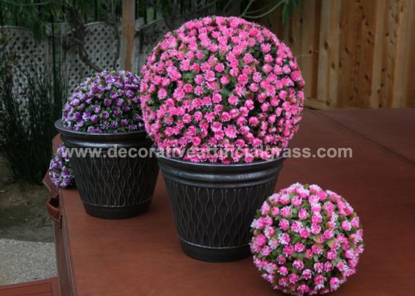 Buy cheap 500g/Piece Eco-Friendly PE Plastic Flower Balls For Wedding from wholesalers