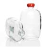 Buy cheap Wholesale Manufacture 200ml 300ml 500ml Twistable Cap Juice Beverage Glass Drinking Bottle from wholesalers