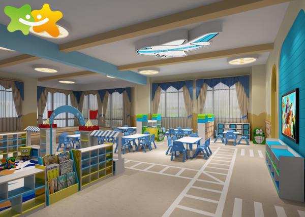Buy cheap Kindergarten Classroom Layout , Kindergarten Room Arrangement Functional from wholesalers