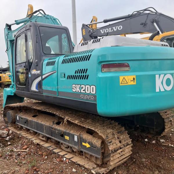 Buy cheap Original Engine Used Kobelcosk200 Second Hand Kobelco 200 Excavator from wholesalers