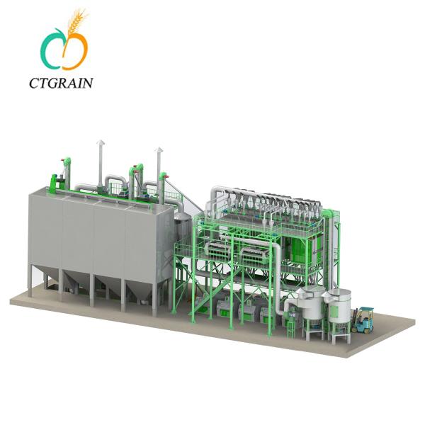 Buy cheap Energy Saving Compact Flour Mill Flour Mill Equipment 120 Tons Per Day from wholesalers