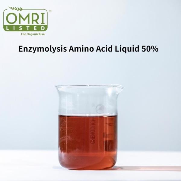Buy cheap OMRI Enzymatic Amino Acid 50% Liquid Plant Fertilizer PolyPeptides Ph4-6 from wholesalers