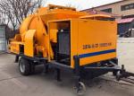 Small Hydraulic Diesel Concrete Pump Trailer Mounted Wear Resistant Alloy Made