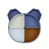 Buy cheap Bear Panda Shape Toddler Silicone Plates Set Non Toxic Eco Friendly from wholesalers