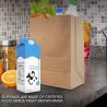 Buy cheap Large Paper Bags Kraft Brown Paper Grocery Bags for Grocery Shopping from wholesalers