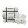 Buy cheap 100% recycled 100% cotton Wiping Rags White T-shirt rags cotton rags Wipers for industrial from wholesalers