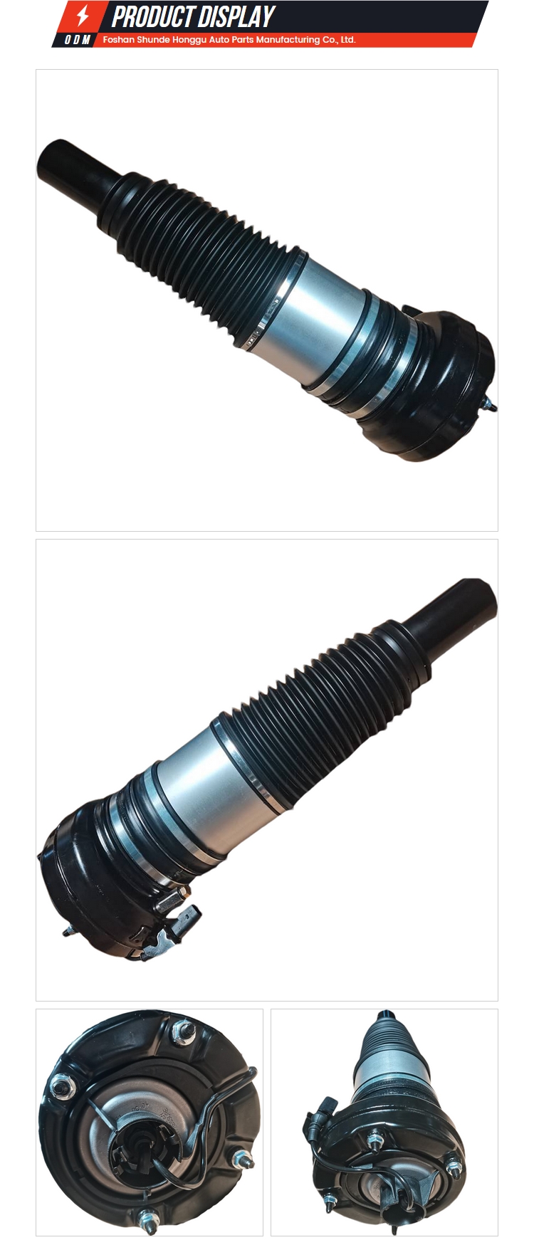 ADS Front Auto Suspension Systems Air Suspension Spring Air Shock Absorbers For Porsche Macan 95B 95B616039 Air Shocks