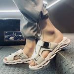 EUR44 45 46 Casual Soft Rubber Slippers For Men