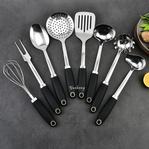 Buy cheap 8Piece Heat-Resistant Kitchen Utensils set Kitchen Spatula Set Complete Cooking Tool set from wholesalers
