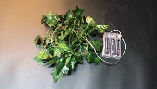 Buy cheap 20 50 100 LED Solar Leaf Garland Light Outdoor Waterproof Fairy String Lights Wedding Party Christmas Garden Living Room Decor from wholesalers