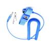 Buy cheap Adjustable Blue Anti Static ESD Wrist Strap PVC With Coil Cord from wholesalers