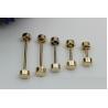 Buy cheap DIY bag accessories all kinds of size gunmetal color metal light gold dumbbell barbell rivet stud for bags from wholesalers